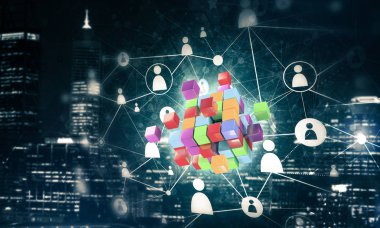 Kavramsal arka plan görüntüsü