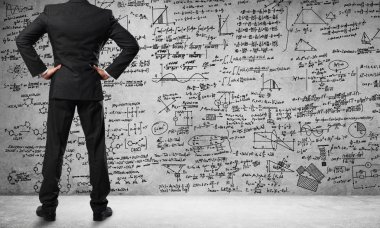 Alt görünümü işadamı 