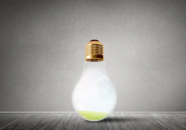 Glass light bulb