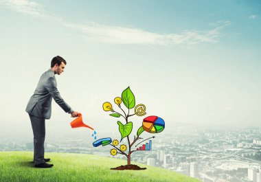 yatırım ve finansal büyüme kavramı