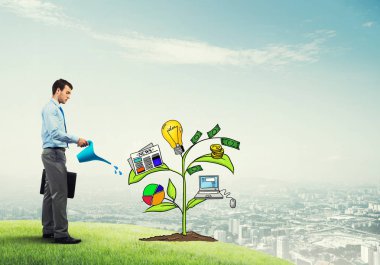 yatırım ve finansal büyüme kavramı