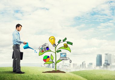 yatırım ve finansal büyüme kavramı