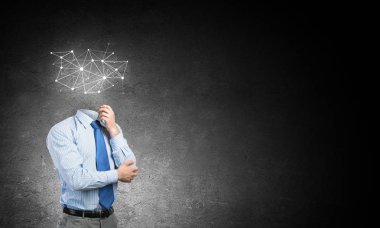 sosyal ağ kavramı ile işadamı