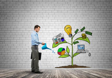 yatırım ve finansal büyüme kavramı