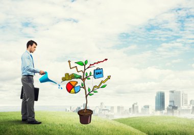 yatırım ve finansal büyüme kavramı