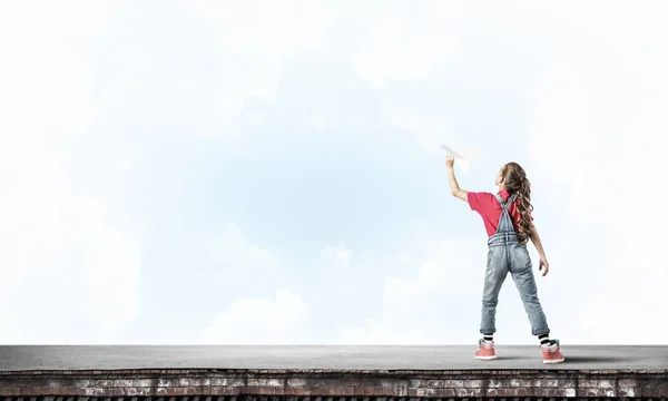 Happy kid girl — Stock Photo, Image