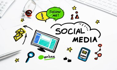 sosyal medya ve ağ kavramı 