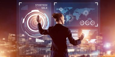 işkadını gece cityscap karşı