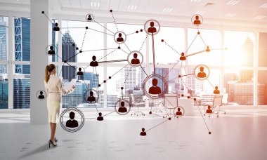 işkadını 3d ofis iç