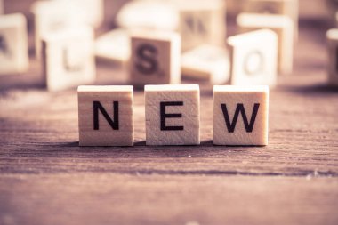  harf ile ahşap öğeleri