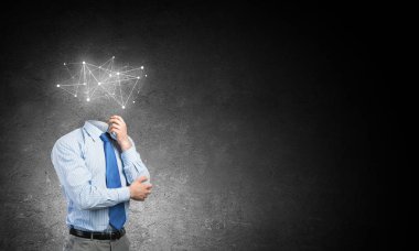 sosyal ağ kavramı ile işadamı