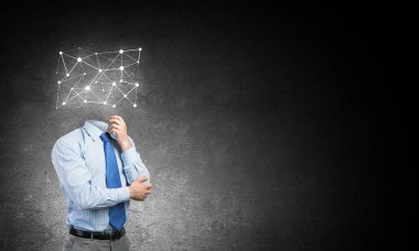 sosyal ağ kavramı ile işadamı