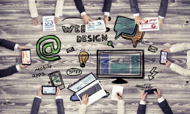 Bir grup insan cihazlar ile 