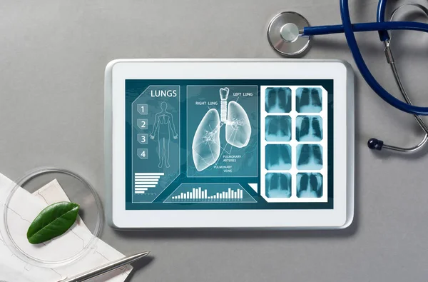 Technologie cyfrowe w medycynie — Zdjęcie stockowe