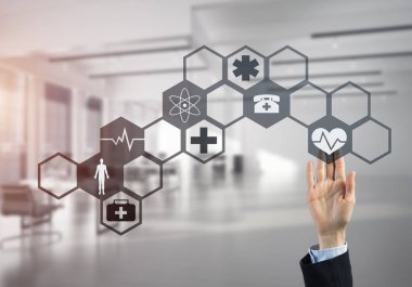 medya ekran simgesini dokunmadan el 