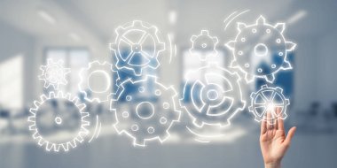  Gears'ı ekranda dokunmadan el