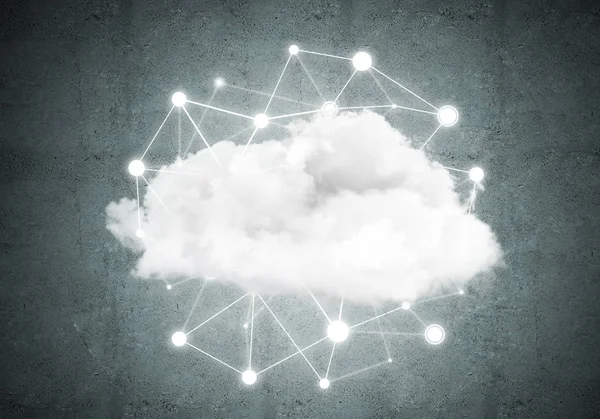 bulut beton duvarı bağlantılarında bilgisayar ile