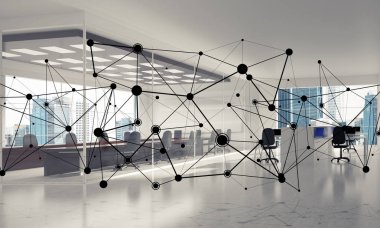 Nokta ile bağlı çizgiler 