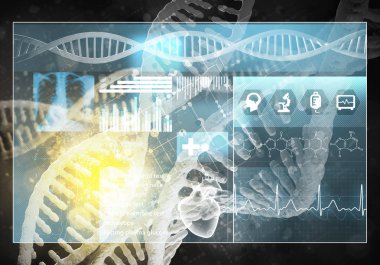 Medya tıp arka plan