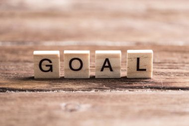 Ahşap unsurları toplanan motivasyon kavramı