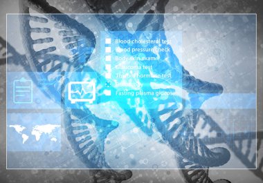 Medya tıp arka plan