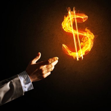 parlayan dolar işareti