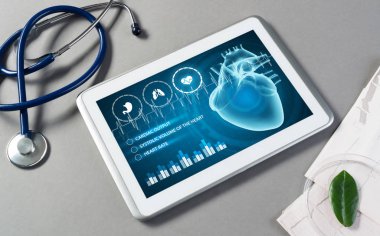 Tablet bilgisayar ve doktor araçları