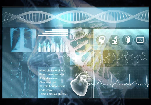 Medya tıp arka plan