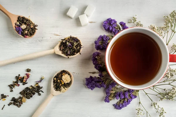 Herb ile bitkisel çay — Stok fotoğraf