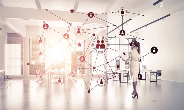 İşkadını ofis iç