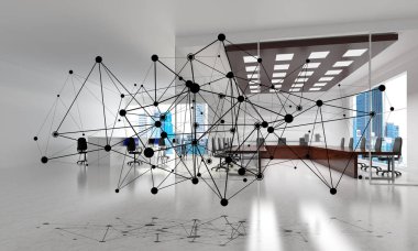 Nokta ile bağlı çizgiler 