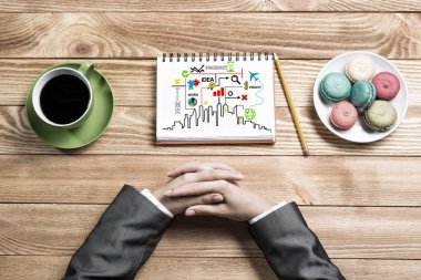 Eller Üstten Görünüm 