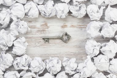 Birçok topları arasında Vintage anahtarı