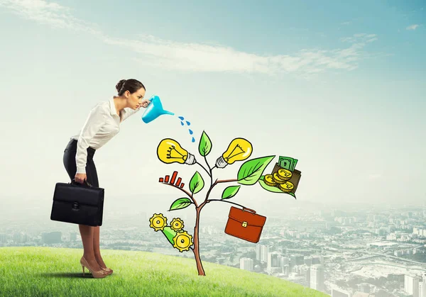 Investment and financial growth concept — Stock Photo, Image