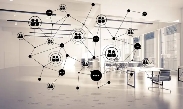 Nokta ile bağlı çizgiler 