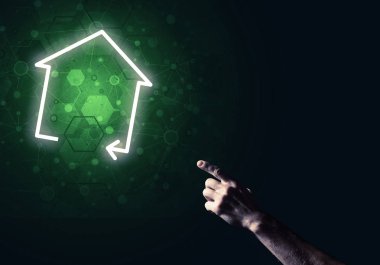  parlayan ev simgesini 