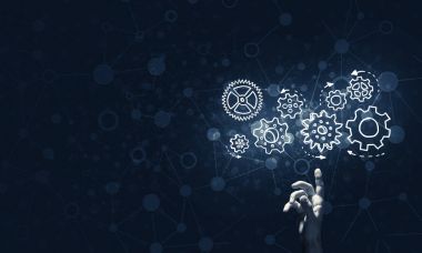 dişli mekanizması kutsal kişilerin resmi vasıl gösteren bir el 