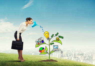 yatırım ve finansal büyüme kavramı