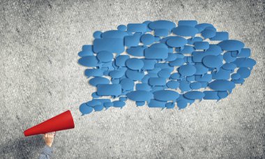 Duyuru yapmak adam kapatın 