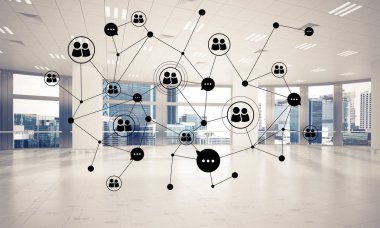 Nokta ile bağlı çizgiler 