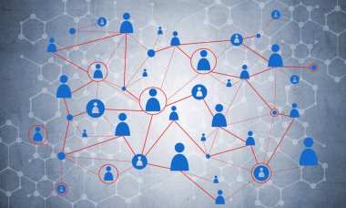 Sosyal bağlantı ve ağ kavramı 