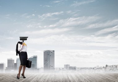 işkadını kafa yerine Kamera zoom ile 