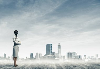 işkadını kafa yerine Kamera zoom ile 