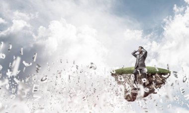 Hayal kırıklığına uğramış işadamı Adası'nda oturan