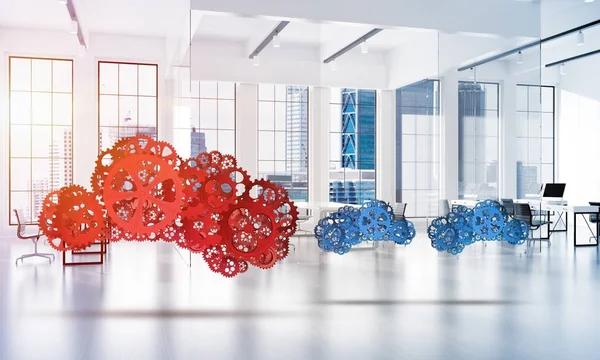 Cloud Computing und Vernetzung — Stockfoto