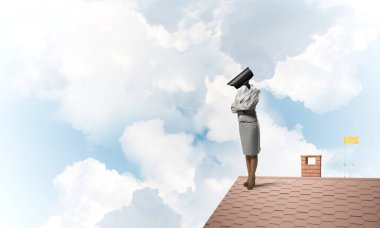 işkadını kafa yerine Kamera zoom ile 