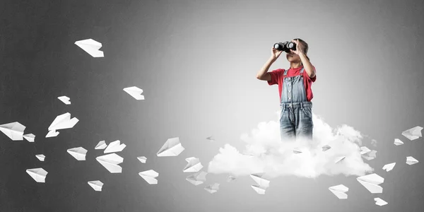 Menina bonito garoto — Fotografia de Stock