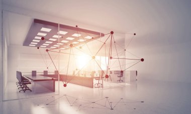 Nokta ile bağlı çizgiler