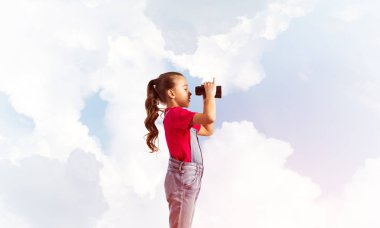 Küçük tatlı kız.