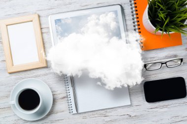 modern çalışma alanı başı işleri ile